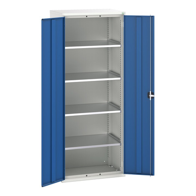 Bott 2 Door Steel  Lockable Floor Standing Cupboard, 2000 x 800 x 550mm