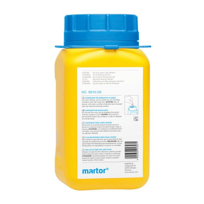 MARTOR Plastic Storage Bin, 210mm x 105mm, Yellow