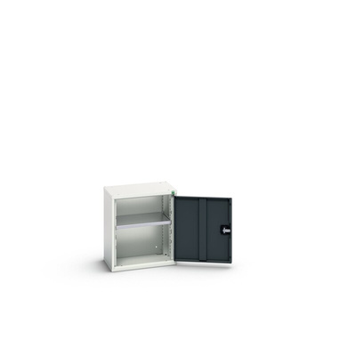 Bott 1 Door Sheet Steel  Lockable Floor Standing Cupboard, 525 x 350 x 600mm