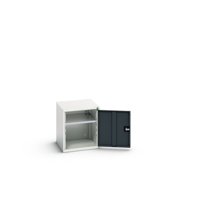 Bott 1 Door Sheet Steel  Lockable Floor Standing Cupboard, 525 x 550 x 600mm