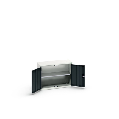 Bott 2 Door Sheet Steel  Lockable Floor Standing Cupboard, 800 x 350 x 600mm