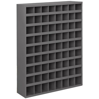 RS PRO Steel Storage Bin, 1067mm x 857mm, Grey
