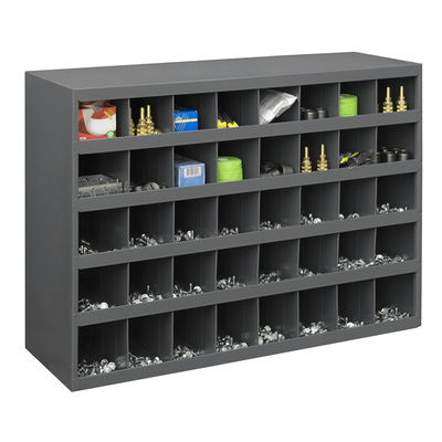 RS PRO Steel Storage Unit, 606mm x 857mm, Grey