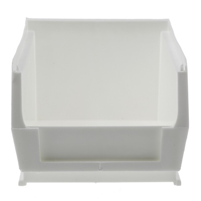 RS PRO PP Storage Bin, 76mm x 101mm, White
