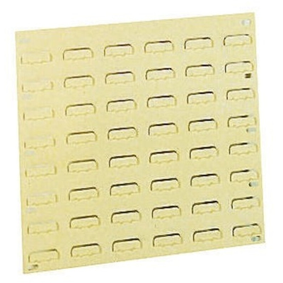 RS PRO PP Louvre Panel Storage Unit, 1000mm x 500mm, Sandstone