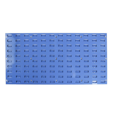 RS PRO Steel Storage Bin, 500mm x 1000mm, Blue