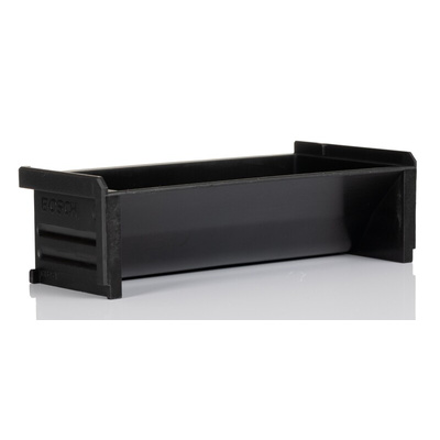 Bosch Rexroth Plastic Storage Bin, 50mm x 173mm, Black