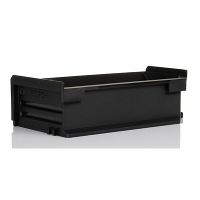 Bosch Rexroth Plastic Storage Bin, 50mm x 173mm, Black