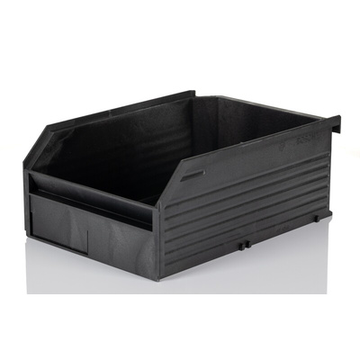 Bosch Rexroth Plastic Storage Bin, 100mm x 173mm, Black