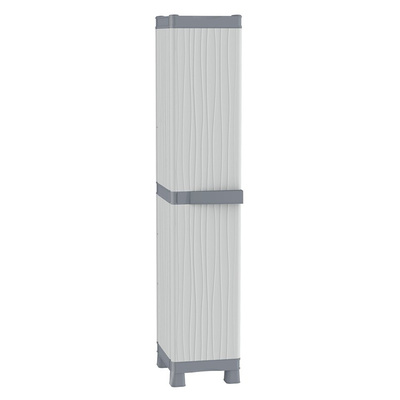 RS PRO 1 Door PP Floor Standing Storage Cabinet, 1818 x 350 x 438mm