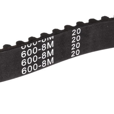 RS PRO Timing Belt, 75 Teeth, 600mm Length, 20mm Width