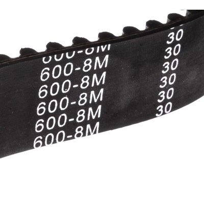 RS PRO Timing Belt, 75 Teeth, 600mm Length, 30mm Width