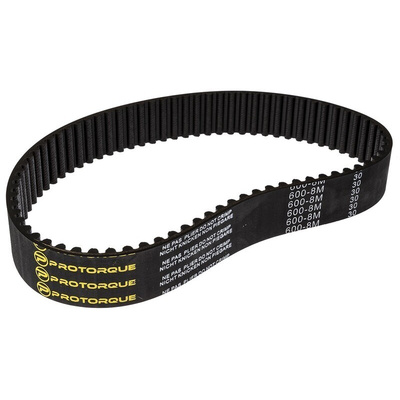 RS PRO Timing Belt, 75 Teeth, 600mm Length, 30mm Width