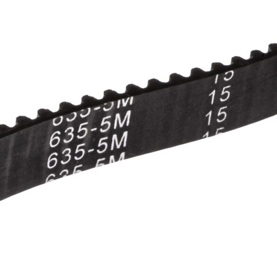 RS PRO Timing Belt, 127 Teeth, 635mm Length, 15mm Width