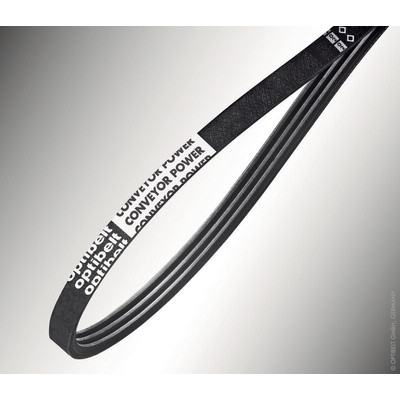 OPTIBELT Rubber RB Drive Belt, 376mm Length, 4.68mm Width