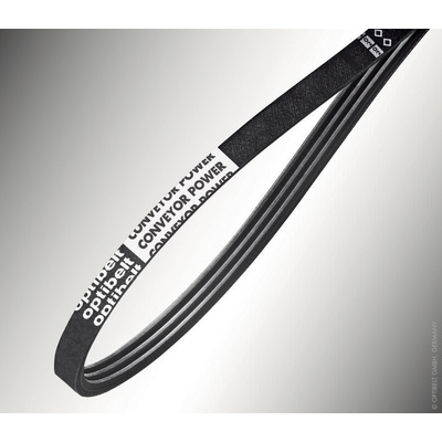 OPTIBELT Rubber RB Drive Belt, 376mm Length, 7.02mm Width