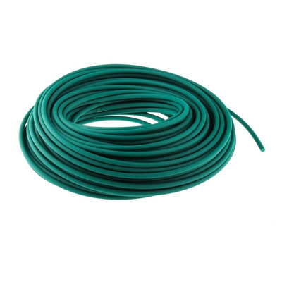 RS PRO 30m 5mm diameter Green Round Polyurethane Belt for use with 48mm minimum pulley diameter