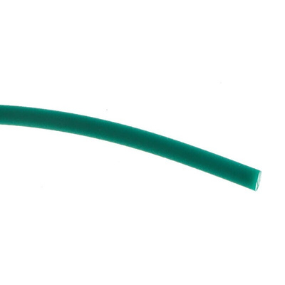 RS PRO 30m 5mm diameter Green Round Polyurethane Belt for use with 48mm minimum pulley diameter