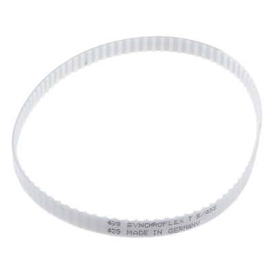 Contitech 10 / T5 / 455 SS Timing Belt, 91 Teeth, 455mm Length, 10mm Width