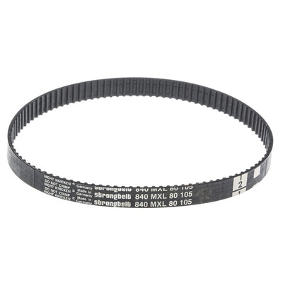RS PRO Timing Belt, 105 Teeth, 213.36mm Length, 6mm Width