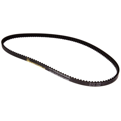 RS PRO Timing Belt, 134 Teeth, 670mm Length, 9mm Width