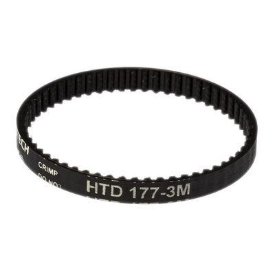 Contitech HTD 177-3M-06 Timing Belt, 59 Teeth, 177mm Length, 6mm Width