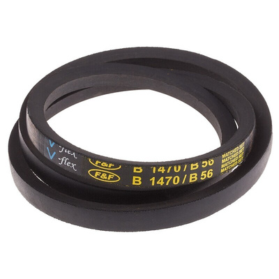 RS PRO Drive Belt, belt section B, 1420mm Length