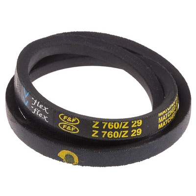RS PRO Drive Belt, belt section Z, 730mm Length