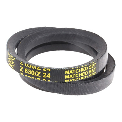 RS PRO Drive Belt, belt section Z, 610mm Length