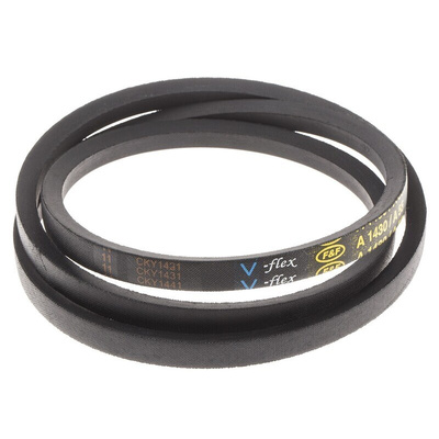 RS PRO Drive Belt, belt section A, 1400mm Length