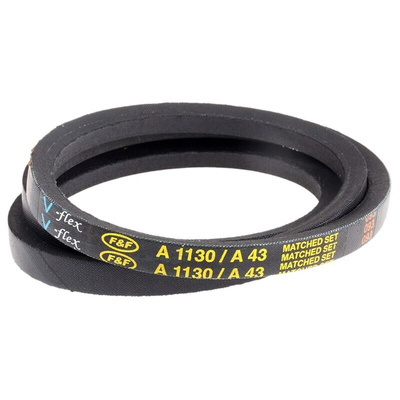 RS PRO Drive Belt, belt section A, 1100mm Length