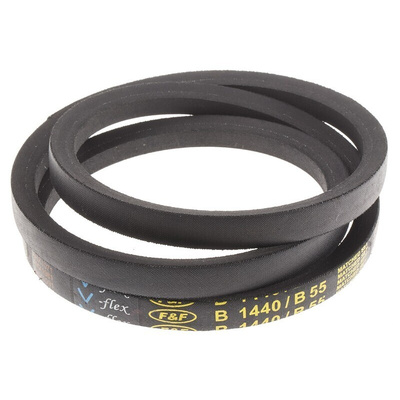 RS PRO Drive Belt, belt section B, 1400mm Length