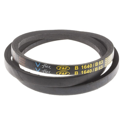 RS PRO Drive Belt, belt section B, 1600mm Length