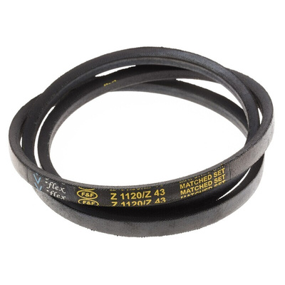 RS PRO Drive Belt, belt section Z, 1090mm Length