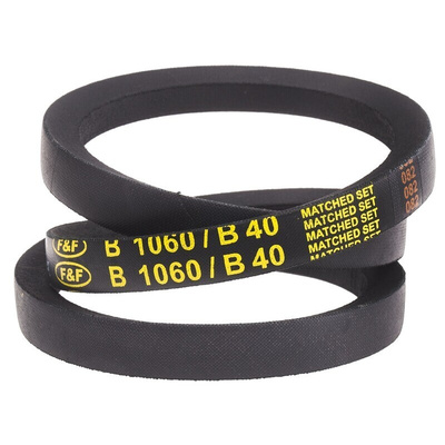 RS PRO Drive Belt, belt section B, 1010mm Length