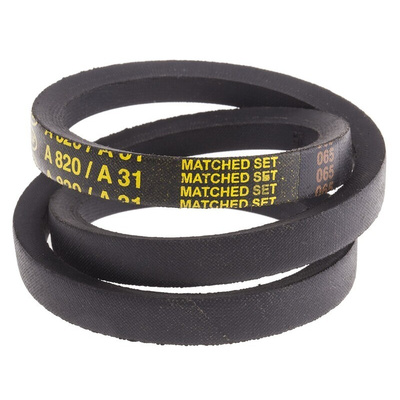 RS PRO Drive Belt, belt section A, 787mm Length