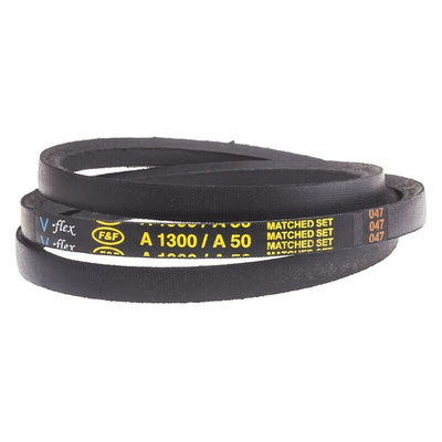 RS PRO Drive Belt, belt section A, 1270mm Length