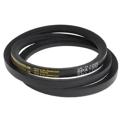 RS PRO Drive Belt, belt section SPA, 1332mm Length