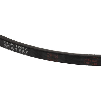 RS PRO Drive Belt, belt section SPA, 1557mm Length
