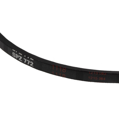RS PRO Drive Belt, belt section SPZ, 772mm Length