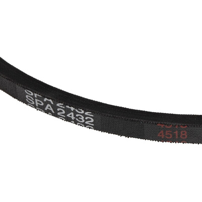 RS PRO Drive Belt, belt section SPA, 2432mm Length