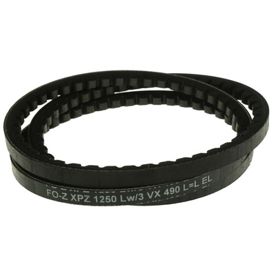 Contitech Drive Belt, belt section XPZ, 1250mm Length