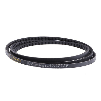 Contitech Drive Belt, belt section XPZ, 1900mm Length