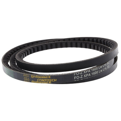 Contitech Drive Belt, belt section XPA, 1600mm Length