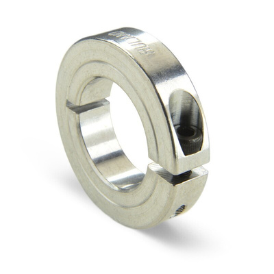 Ruland Shaft Collar One Piece Clamp Screw, Bore 14mm, OD 30mm, W 8mm, Aluminium