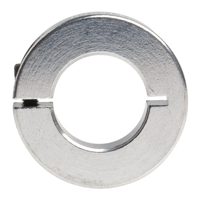 Ruland Shaft Collar One Piece Clamp Screw, Bore 16mm, OD 30mm, W 8mm, Aluminium