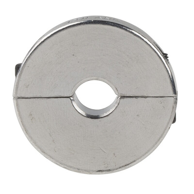 Ruland Shaft Collar Two Piece Clamp Screw, Bore 8mm, OD 30mm, W 8mm, Aluminium