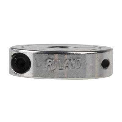 Ruland Shaft Collar Two Piece Clamp Screw, Bore 8mm, OD 30mm, W 8mm, Aluminium
