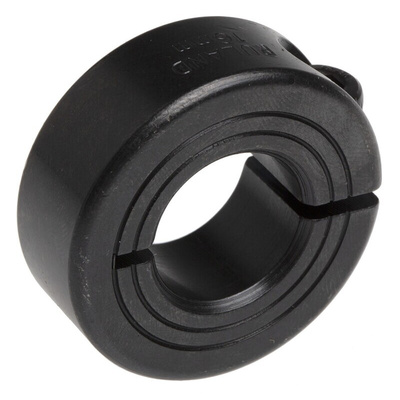 Ruland Shaft Collar One Piece Clamp Screw, Bore 16mm, OD 34mm, W 13mm, Carbon Steel