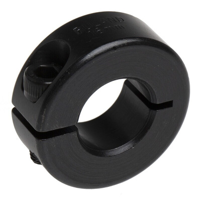 Ruland Shaft Collar One Piece Clamp Screw, Bore 16mm, OD 34mm, W 13mm, Carbon Steel